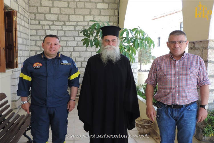 Επίσκεψη του νέου Διοικητή ΠΥΝ Άρτας στον Άρτης Καλλίνικο