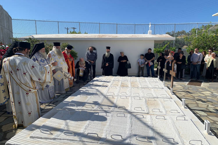 Εννεάμηνο Μνημόσυνο της μακαριστής Άννης Μοναχής στο Ησυχαστήριο Άξιον Εστι Ιεράπετρας