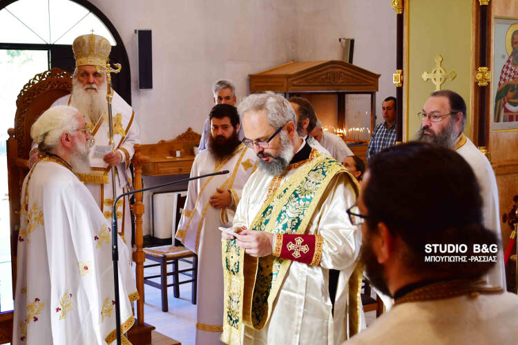 Χειροτονία Πρεσβυτέρου στον Άγιο Λουκά Ναυπλίου (ΦΩΤΟ)