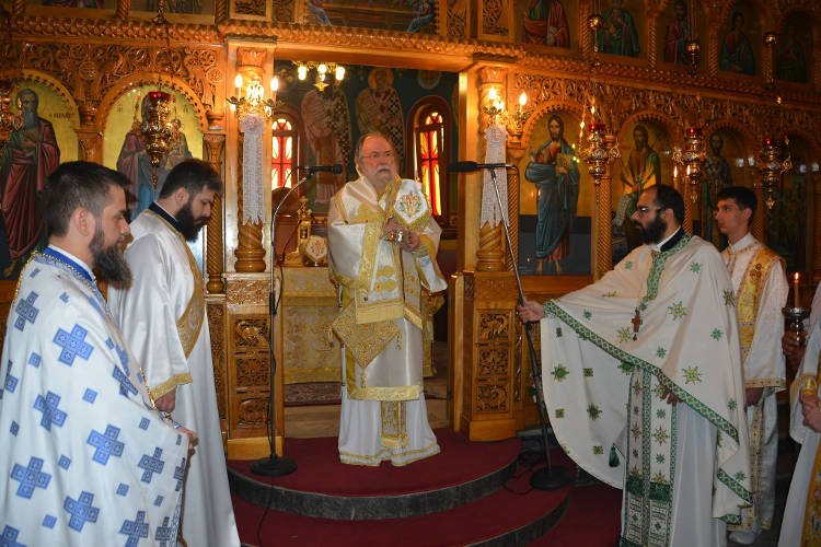 Κυριακή Αγίων Θεοφόρων Πατέρων στη Μητρόπολη Ελευθερουπόλεως