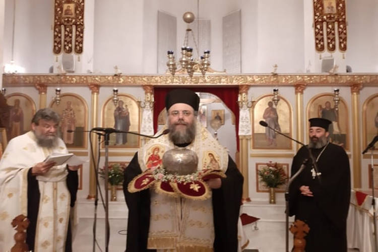 Εγκώμια στον Άγιο Λουκά τον Ιατρό στη Μητρόπολη Τρίκκης