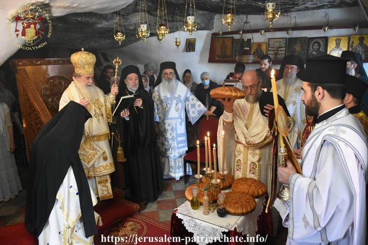 Εορτή Αγίου Ονουφρίου στο Πατριαρχείο Ιεροσολύμων