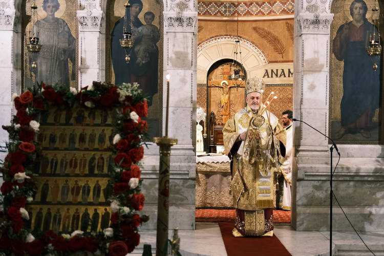 Η πανήγυρις πάντως των εν Γαλλία διαλαμψάντων Αγίων