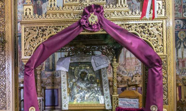 Υποδοχή Παναγίας Δεμερλιωτίσσης στην Καρδίτσα