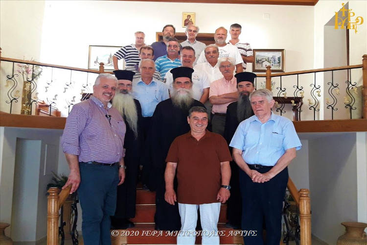 Ο π Αστέριος Χατζηνικολάου επισκέφθηκε τον Μητροπολίτη Άρτης