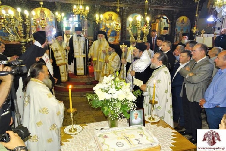 Ο Αρχιεπίσκοπος στο τεσσαρακονθήμερο μνημόσυνο του Θεοδώρου Σπηλιώτη