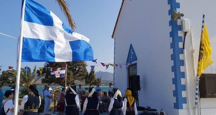 Λαμπρά εόρτασε η Ελαφόνησος την επέτειο ενώσεως του νησιού με την Ελλάδα