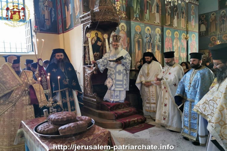 Η Εορτή του Γενεσίου του Τιμίου Προδρόμου στο Πατριαρχείο Ιεροσολύμων