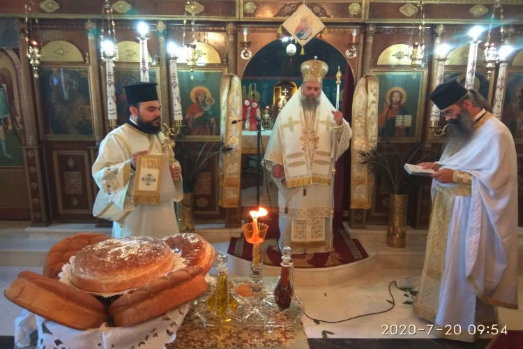 Εορτή Προφήτου Ηλιού στη Μητρόπολη Θεσσαλιώτιδος