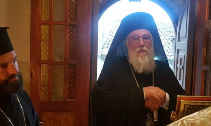 Κερκύρας Νεκτάριος: Να πορευθούμε στον δρόμο του Χριστού Αθώος για την υπόθεση της Θείας Κοινωνίας ο Μητροπολίτης Κερκύρας