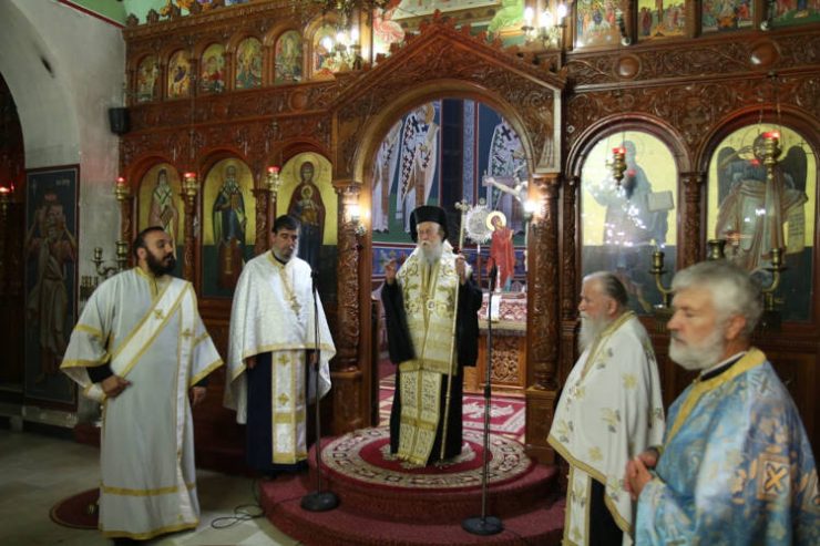 Εορτή Ανακομιδή Λειψάνων Αγίου Δονάτου στη Μητρόπολη Παραμυθίας