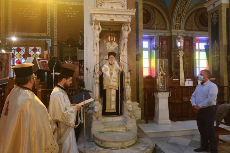 Δοξολογία για την ημέρα Εθνικών Ευεργετών στην Ερμούπολη