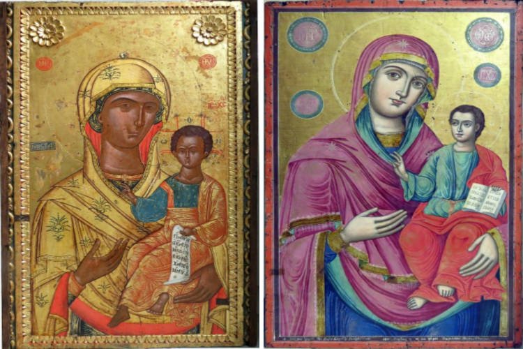 Πανήγυρις αμφίπλευρης Ιεράς Εικόνος Παναγίας Οδηγήτριας της Καλυβιανής