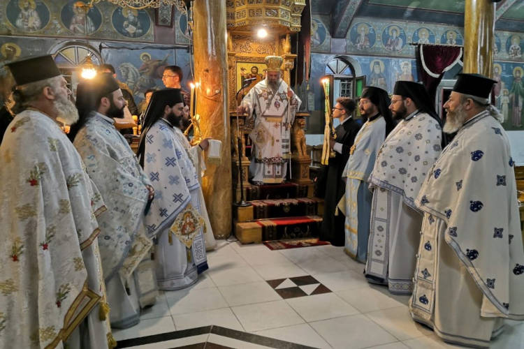 Αγρυπνία Παναγίας Μυρτιδιωτίσσης στην Καρδίτσα