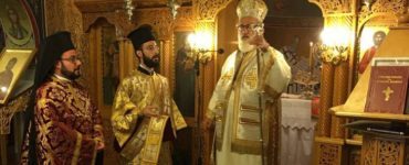Θεία Λειτουργία στο Παρεκκλήσιο του Αγίου Νέστορα στη Θεσσαλονίκη