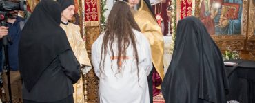 Μοναχική κουρά στη Μονή Αγίου Δημητρίου Παγγαίου (ΦΩΤΟ)