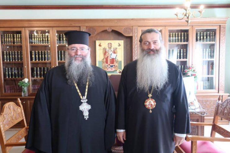 Ο Έξαρχος του Παναγίου Τάφου στην Ελλάδα στη Μητρόπολη Φθιώτιδος