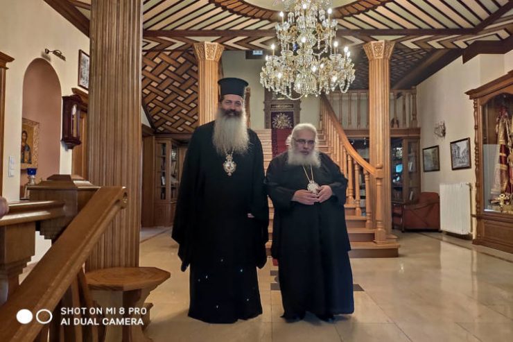 Ο Φθιώτιδος Συμεών στην Έδεσσα για τα ονομαστήρια του Μητροπολίτη Εδέσσης Ιωήλ