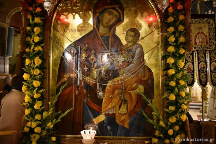 Αγρυπνία για την Παναγία την Γοργοϋπήκοο στην Καστοριά (ΦΩΤΟ)