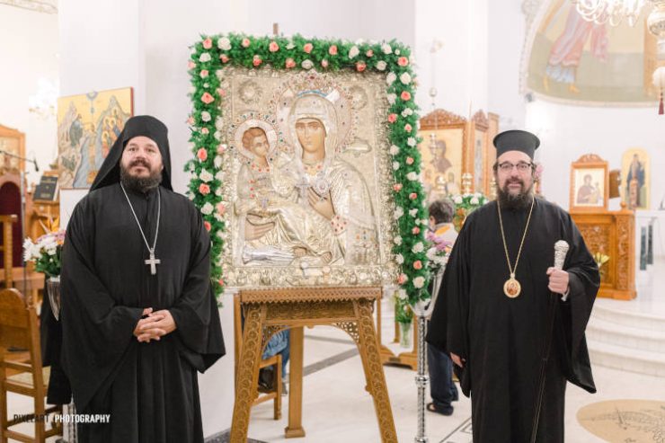 Τα Κουνουπιδιανά υποδέχτηκαν την Παναγία την Τριχερούσα (ΦΩΤΟ)