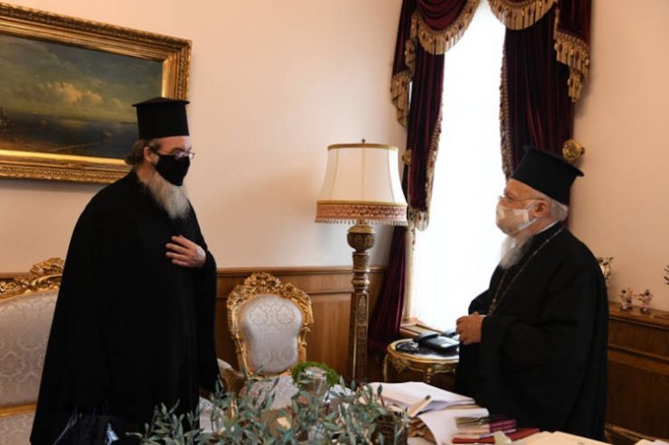 Ο Μητροπολίτης Κισάμου Αμφιλόχιος στο Φανάρι