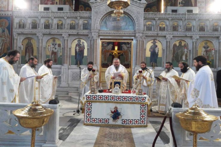 Πρωτοχριστιανική Θεία Λειτουργία Αγίου Ιακώβου του Αδελφοθέου στη Λάρισα
