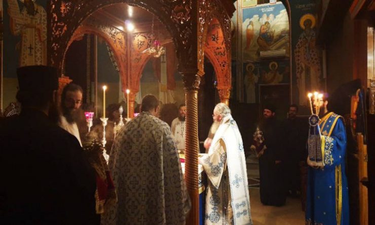 Αγρυπνία της Αγίας Σκέπης στη Μητρόπολη Λεμεσού