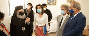 Συνάντηση Μητροπολίτου Μάνης με την Γιάννα Αγγελοπούλου