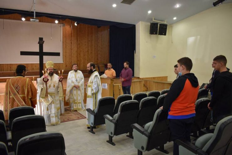 Αρχιερατική Θεία Λειτουργία στο μουσικό Γυμνάσιο - Λύκειο Κομοτηνής