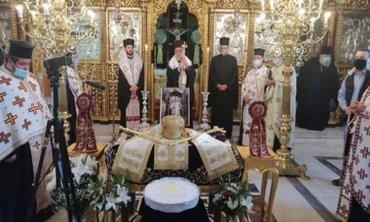 Νεκρώσιμος δέηση στη Ρόδο για τον μακαριστό Μητροπολίτη Ιταλίας