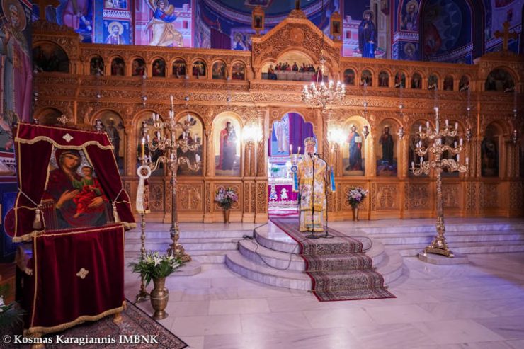 Αγρυπνία Παναγίας Γοργοεπηκόου στη Νάουσα