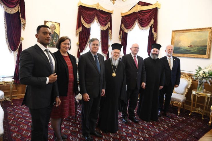 Ο Πρέσβης των ΗΠΑ στο Οικουμενικό Πατριαρχείο