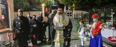 Παρηγορία ο Άγιος Νεκτάριος, λίγο πριν το Lockdown (ΦΩΤΟ)