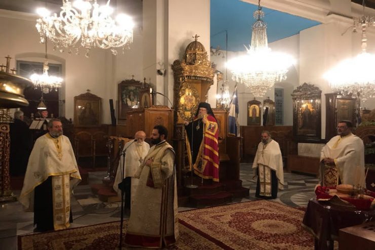 Κυδωνίας Δαμασκηνός: Ορόσημο για τη ζωή του Χριστιανού η εορτή της Παναγίας μας