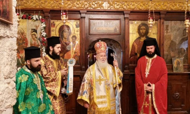 Εορτή Αγίου Δημητρίου του Μυροβλύτου στο πατριαρχείο Ιεροσολύμων