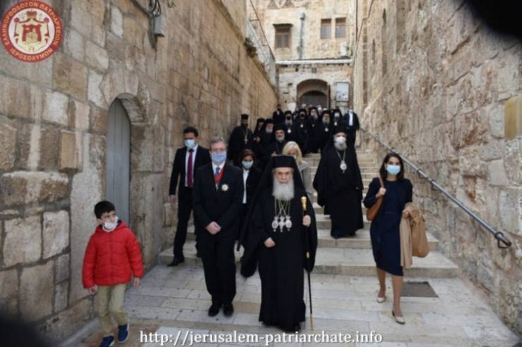 15η επέτειος ενθρονίσεως του Πατριάρχου Ιεροσολύμων Θεοφίλου