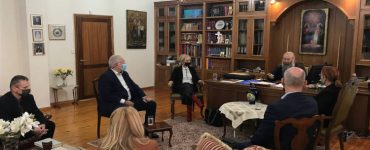 Σύσκεψη για την Ιερά Μονή Παναγίας Πέτρας Ολύμπου