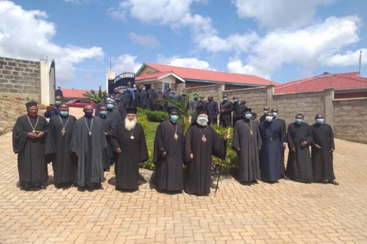 Ο Πατριάρχης Αλεξάνδρειας στο Νυέρι