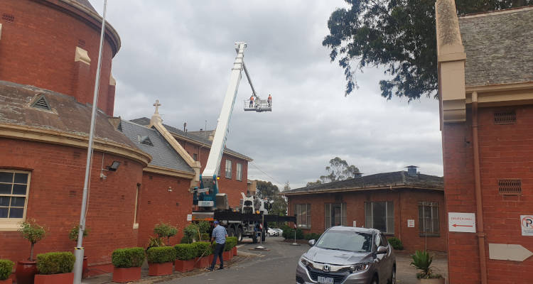 Ξεκίνησε το έργο αποκατάστασης της Ιεράς Μονής Άξιον Εστί στο Northcote της Βικτώριας