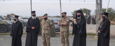 Ο Αρχιεπίσκοπος Κύπρου επισκέφθηκε τους στρατιώτες στα φυλάκια της πράσινης γραμμής