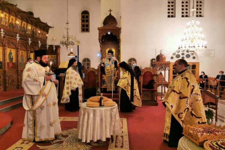 Η εορτή των Αγίων Νόμωνος και Βηχιανού στη Μητρόπολη Ταμασού