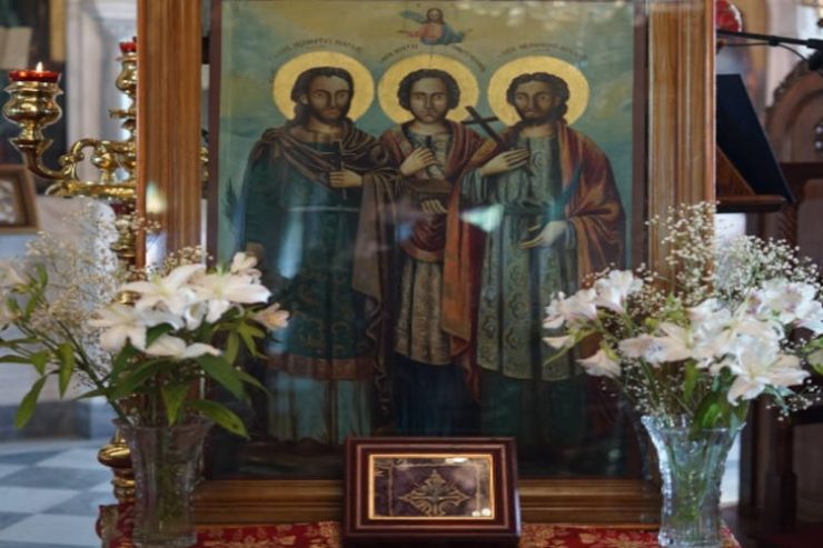 Η Χίος τίμησε τον Ιατρό Άγιο Αγγελή