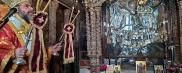 Αρχιερατική Θεία Λειτουργία στη Μόνη Ρουκουνιώτου Σύμης