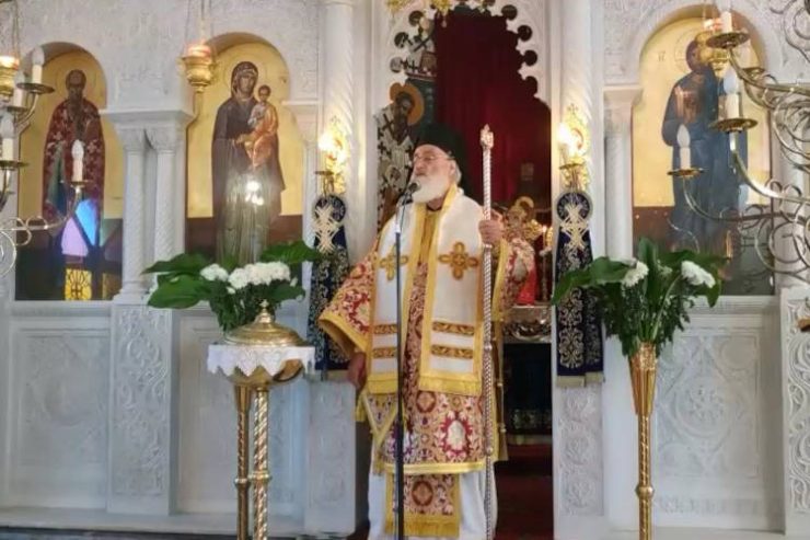 Εορτή του Αγίου Χαραλάμπους στη Μητρόπολη Αρκαλοχωρίου