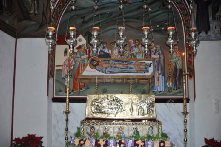 Εορτή Ανακομιδής Ιερών Λειψάνων Οσίου Γεωργίου του Ομολογητού στη Μονή Αναλήψεως Σίψα
