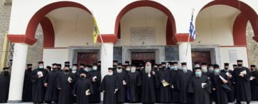 Ιερατική σύναξη στη Μητρόπολη Σταγών