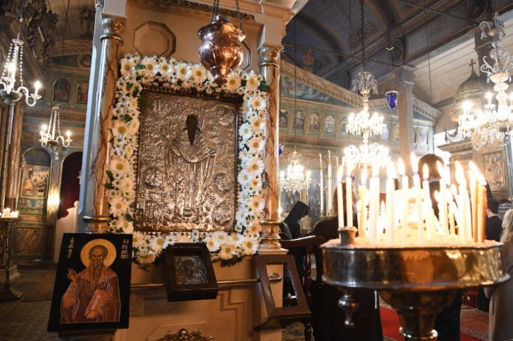 Ο Οικουμενικός Πατριάρχης στον Άγιο Χαράλαμπο Βεβεκίου