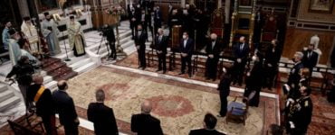 Δοξολογία για την 25η Μαρτίου στον Μητροπολιτικό Ναό Αθηνών