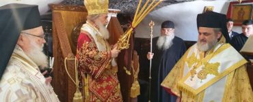 Ο Πατριάρχης Ιεροσολύμων στην Ιερά Μονή Αγίου Ονουφρίου