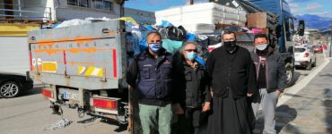 Αποστολή αγάπης της Μητροπόλεως Κίτρους στους σεισμόπληκτους της Ελασσόνας
